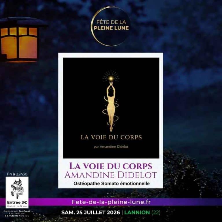 Amandine Didelot - La voie du corps - Fete de la Pleine Lune 2026