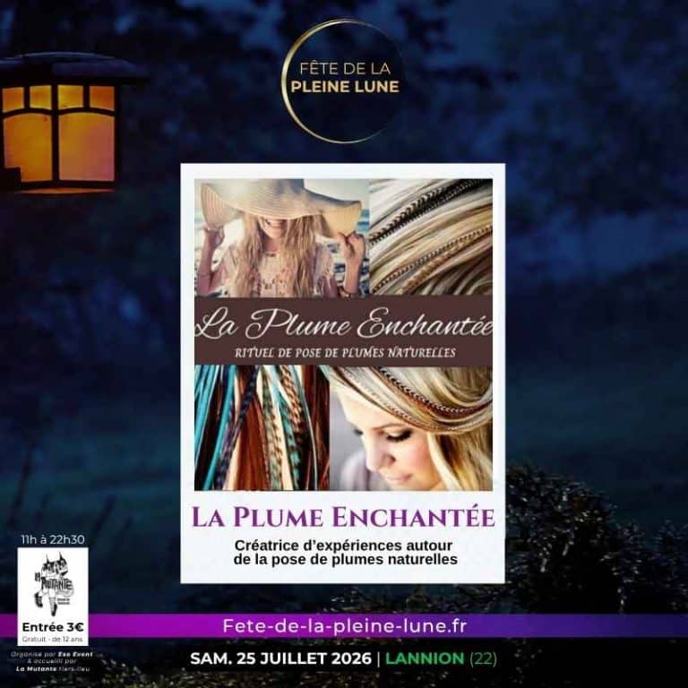 La plume enchantée - Fete de la Pleine Lune 2026