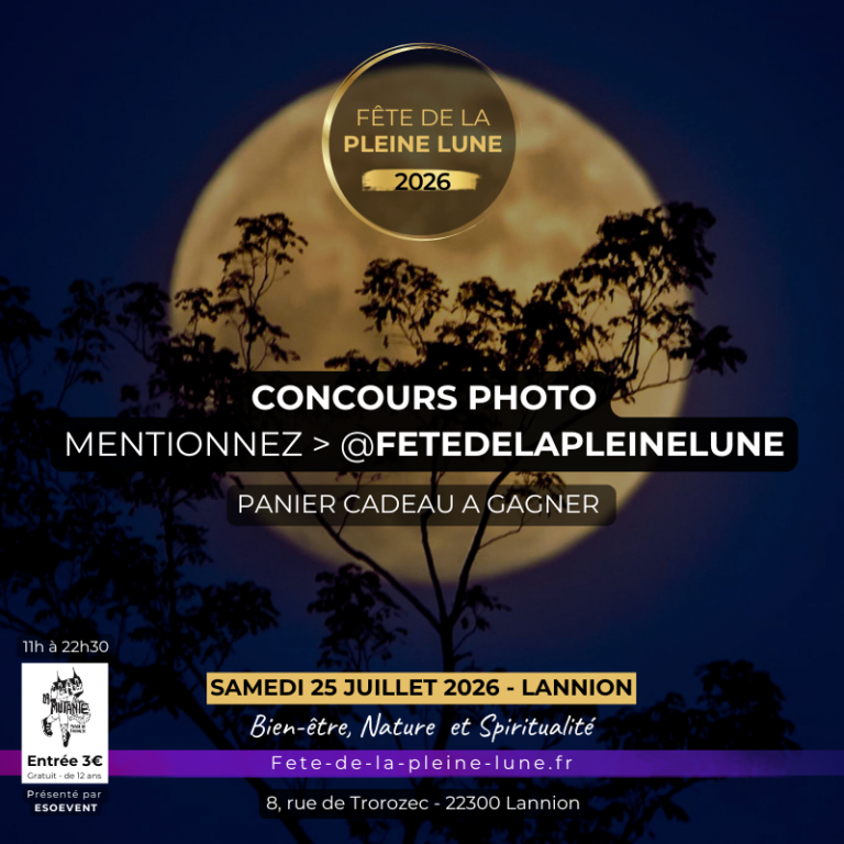 Concours photo - Fete de la Pleine Lune - Samedi 25 juillet 2026 - Lannion 22