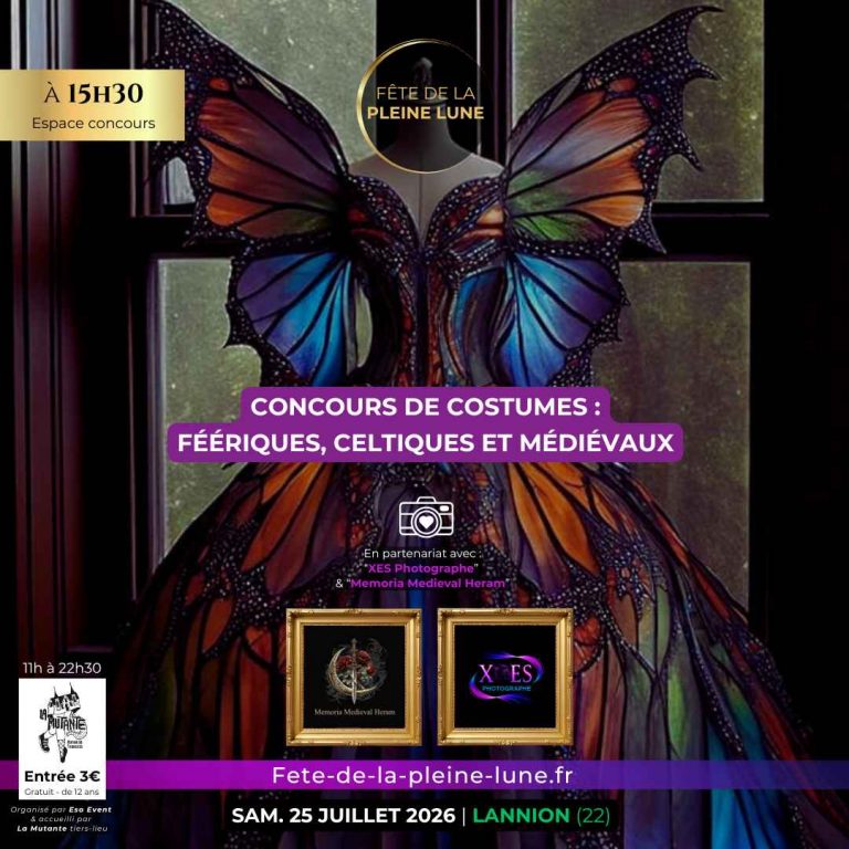 Animation 05 - Concours de costumes - Memoria Medieval Heram - Fete de la Pleine Lune 2026