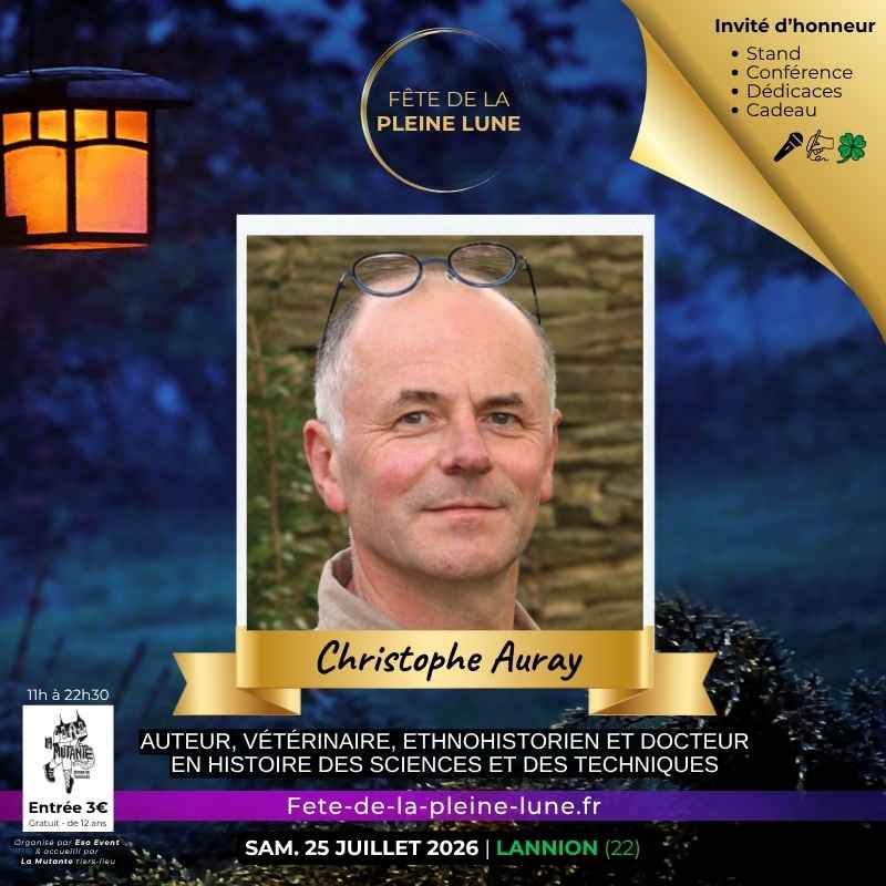 Christophe Auray - Fete de la Pleine Lune 2026