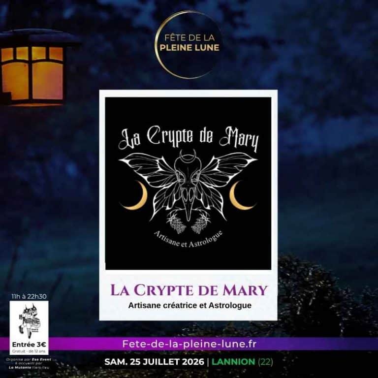 La Crypte de Mary - Fete de la Pleine Lune 2026