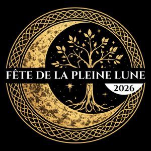 Logo Fete de la Pleine Lune Or